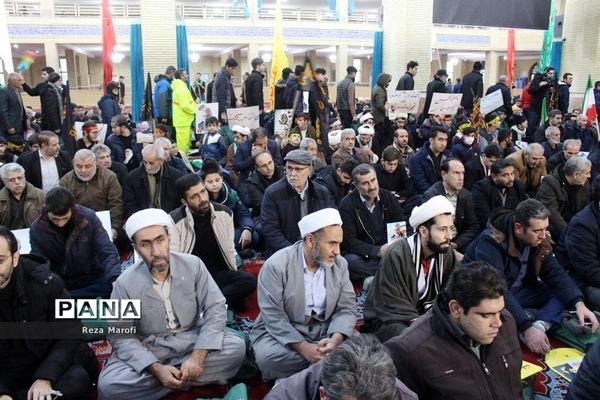 مراسم بزرگداشت شهادت سپهبد حاج قاسم سلیمانی در ارومیه