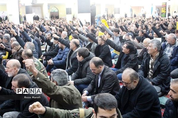 مراسم بزرگداشت شهادت سپهبد حاج قاسم سلیمانی در ارومیه