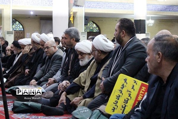 مراسم بزرگداشت شهادت سپهبد حاج قاسم سلیمانی در ارومیه