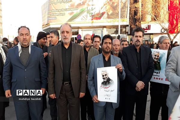 مراسم تشییع شهید قاسم سلیمانی در کرمان