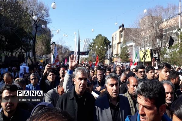 مراسم تشییع شهید قاسم سلیمانی در کرمان