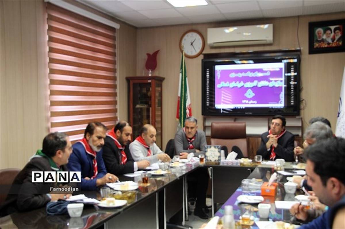 جلسه شورای برنامه ریزی  سازمان دانش آموزی خراسان شمالی  برگزار شد