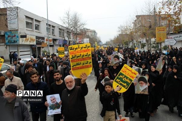 راهپیمایی حمایت از اقتدار جمهوری اسلامی در قائم‌شهر
