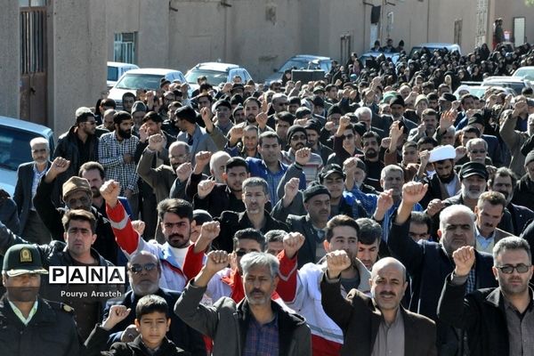 جمعه انقلاب در شهرستان خوسف خراسان جنوبی