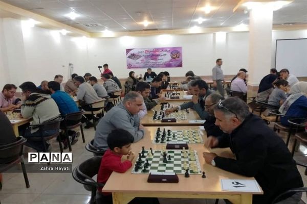 مسابقات شطرنج استان خوزستان در شهرستان امیدیه