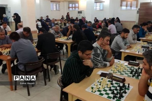 مسابقات شطرنج استان خوزستان در شهرستان امیدیه