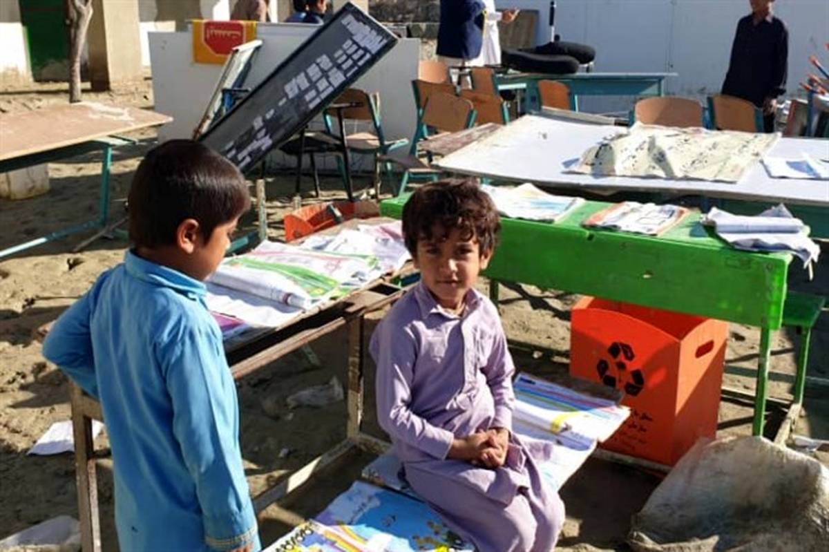 تخریب و آسیب ۳۴۲ مدرسه سیستان و بلوچستان با ۵۰ میلیارد تومان خسارت بر اثر سیل