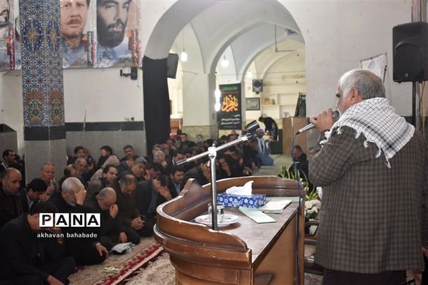 گرامیداشت سردار شهید سلیمانی و دانشجوی شهید امیرحسین قربانی بهابادی در روستای  بنستان بهاباد