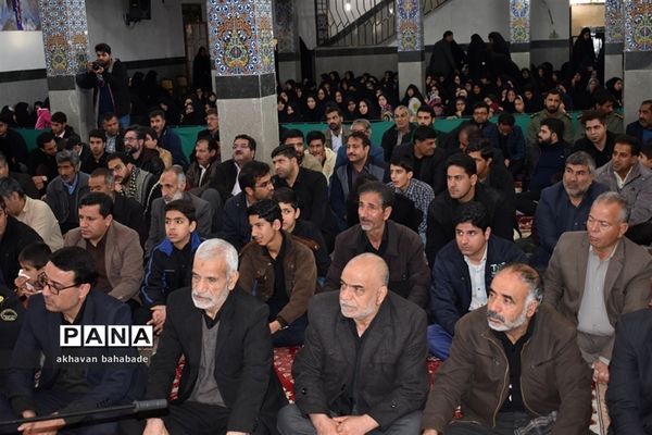 گرامیداشت سردار شهید سلیمانی و دانشجوی شهید امیرحسین قربانی بهابادی در روستای  بنستان بهاباد