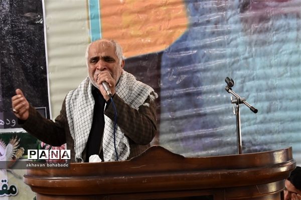 گرامیداشت سردار شهید سلیمانی و دانشجوی شهید امیرحسین قربانی بهابادی در روستای  بنستان بهاباد