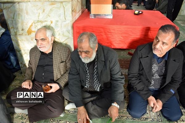 گرامیداشت سردار شهید سلیمانی و دانشجوی شهید امیرحسین قربانی بهابادی در روستای  بنستان بهاباد