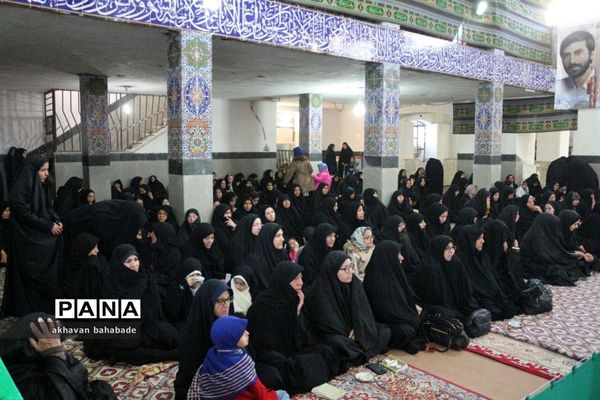 گرامیداشت سردار شهید سلیمانی و دانشجوی شهید امیرحسین قربانی بهابادی در روستای  بنستان بهاباد