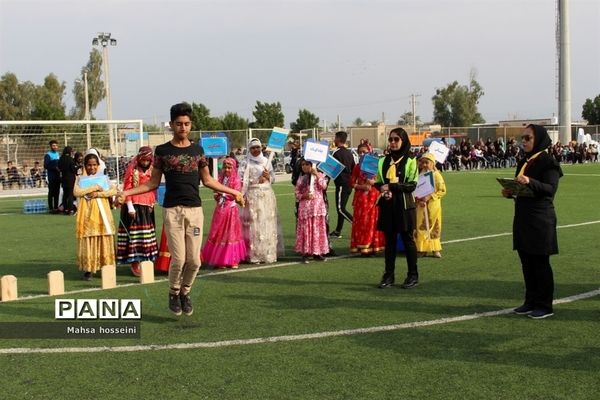 دومین المپیاد ورزش روستایی شهرستان بوشهر در رشته های طناب زنی و دارت برادران