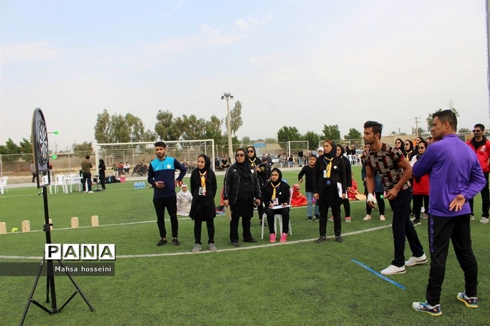 دومین المپیاد ورزش روستایی شهرستان بوشهر در رشته های طناب زنی و دارت برادران