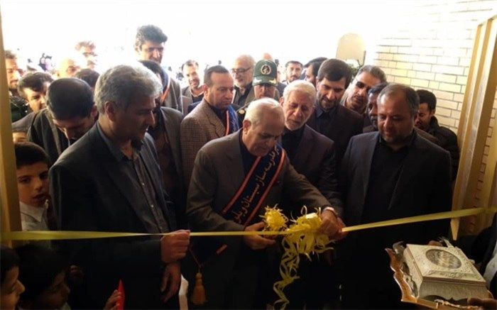 افتتاح 2 پروژه آموزشی وپرورشی در شهرستان‌ زهک با 18 کلاس درس