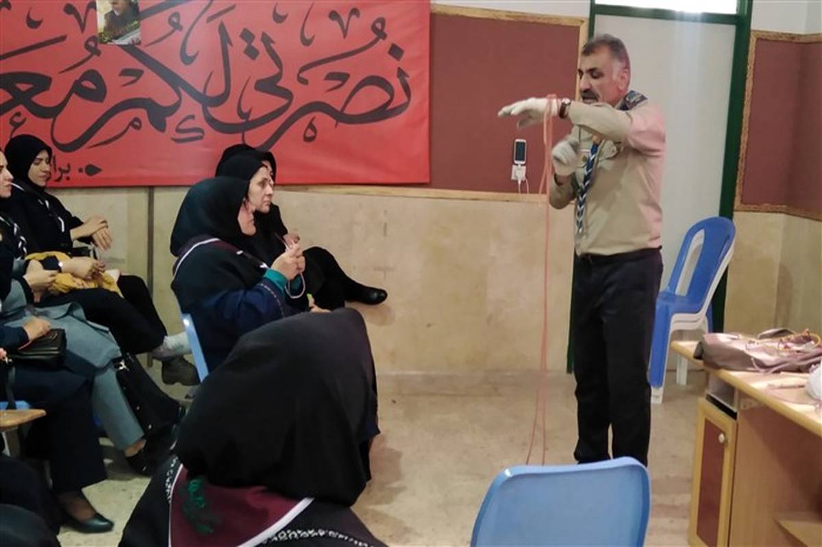 برگزاری آموزش های ضمن خدمت مربیان پیشتاز ناحیه 1 شیراز