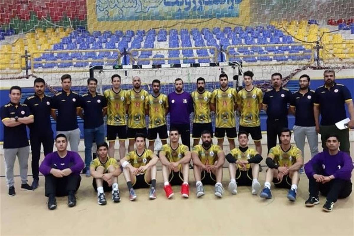 تیم هندبال بوشهر در مسابقات لیگ یک کشور مغلوب تیم نفت امیدیه شد