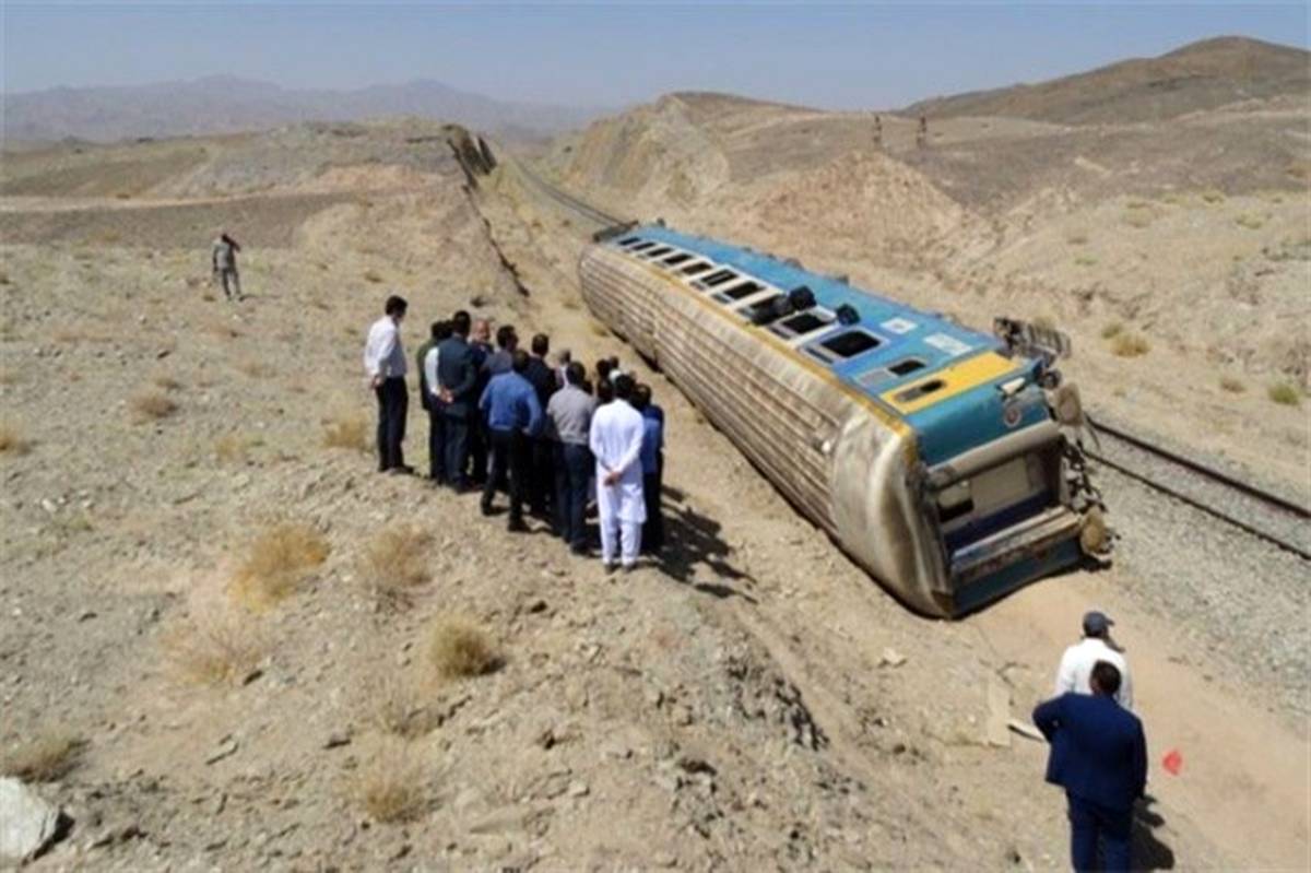 خروج قطار زاهدان تهران از ریل تلفات نداشت