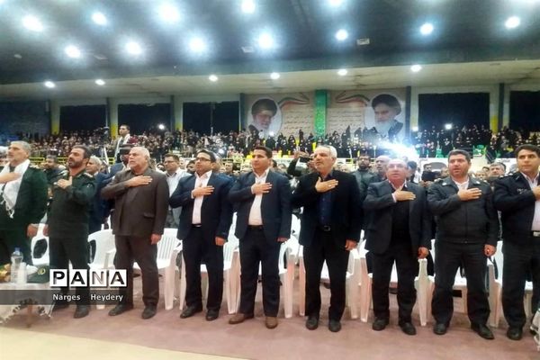 یادواره شهدای شهرستان امیدیه و آغاجاری و گرامیداشت سرداران محور مقاومت