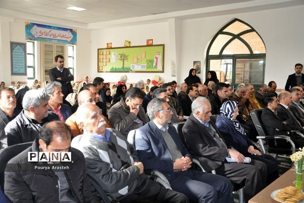 افتتاح مدرسه خاندان فریدی درشهرستان خوسف خراسان جنوبی