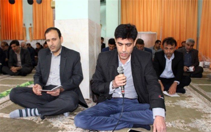 برگزاری زیارت عاشورا در اداره کل آموزش و پرورش استان بوشهر