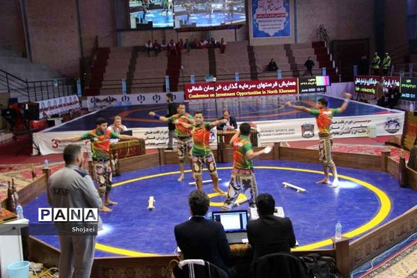 سومین دوره رقابت‌های جهانی ورزش‌های زورخانه‌ای کشتی پهلوانی در بجنورد