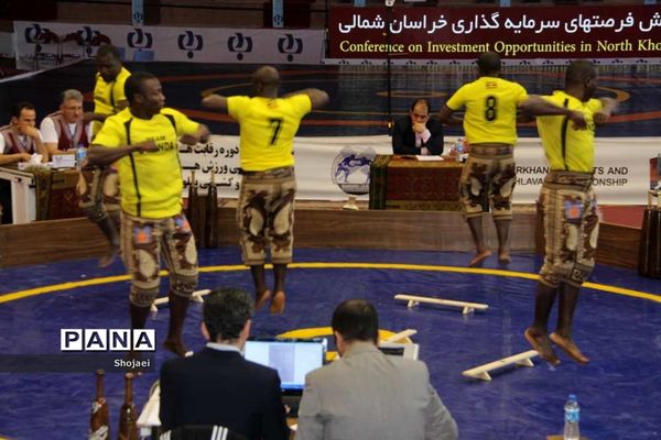 سومین دوره رقابت‌های جهانی ورزش‌های زورخانه‌ای کشتی پهلوانی در بجنورد