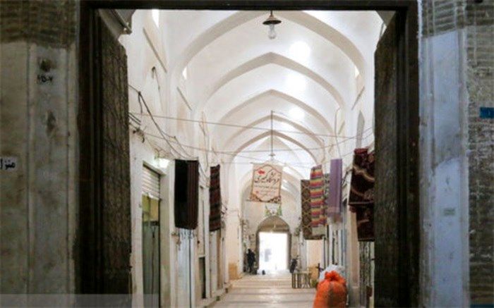 روزهای بی‌رونق بخش‌هایی از بازار تاریخی خان یزد