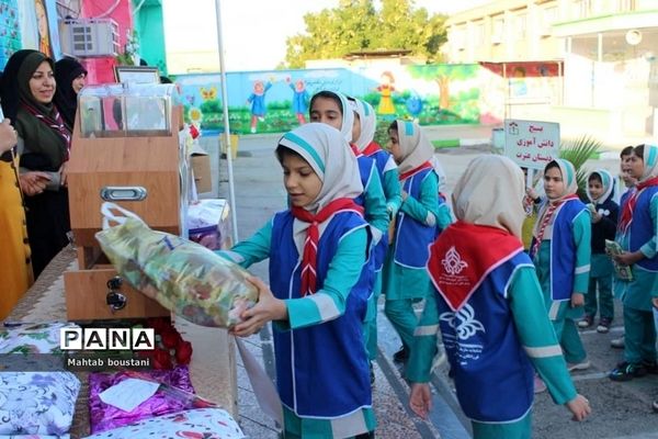 آیین نمادین دومین سیل مهربانی  همکلاسی در دشتستان