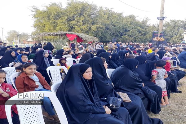 افتتاحیه نمایشگاه بیت الاحزان به‌مناسبت شهادت حضرت فاطمه(س)درشهرستان حمیدیه