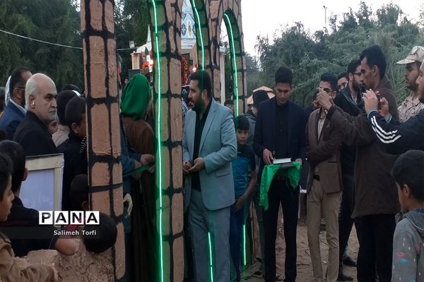 افتتاحیه نمایشگاه بیت الاحزان به‌مناسبت شهادت حضرت فاطمه(س)درشهرستان حمیدیه