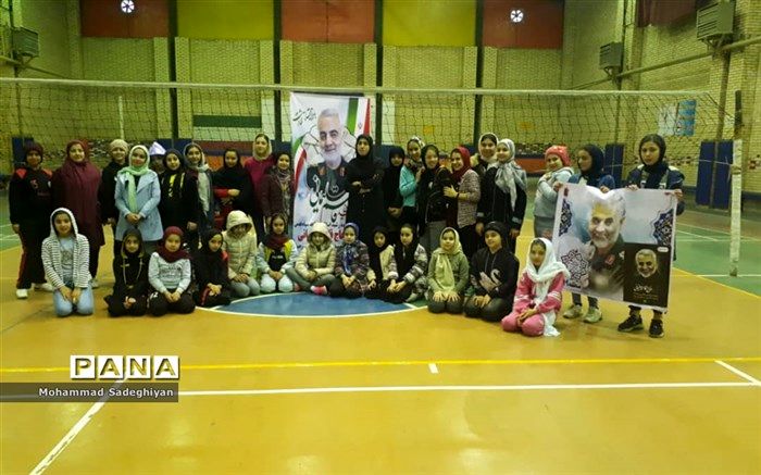 مسابقات بین کانونی والیبال نشاط  در منطقه19