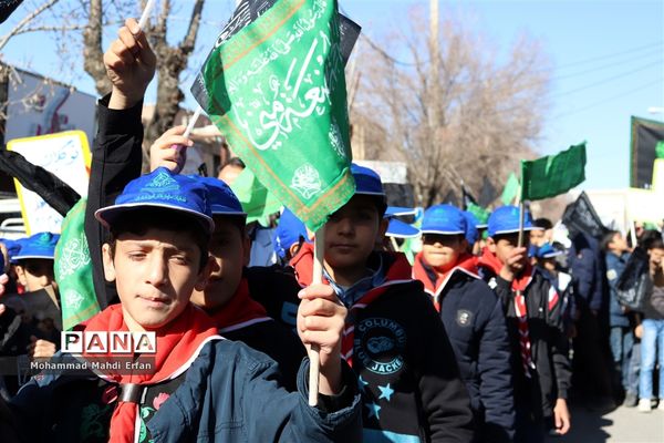 پویش دانش آموزی نوگلان فاطمی در آباده