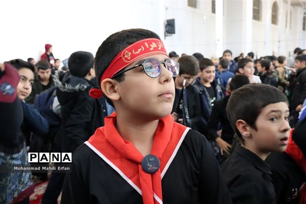 پویش دانش آموزی نوگلان فاطمی در آباده