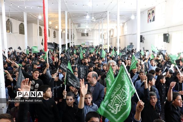 پویش دانش آموزی نوگلان فاطمی در آباده
