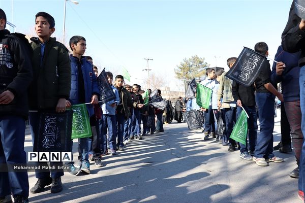پویش دانش آموزی نوگلان فاطمی در آباده