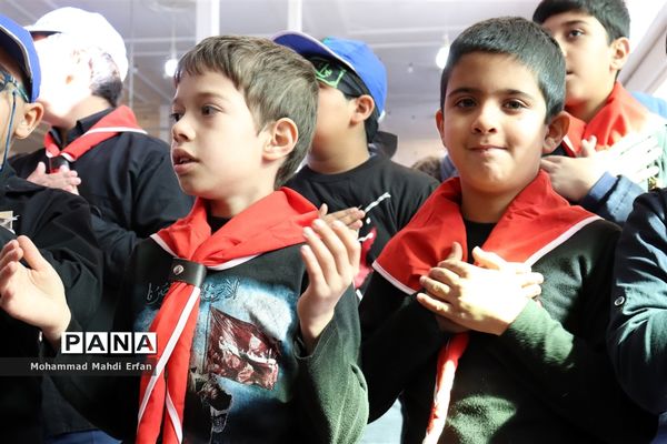 پویش دانش آموزی نوگلان فاطمی در آباده