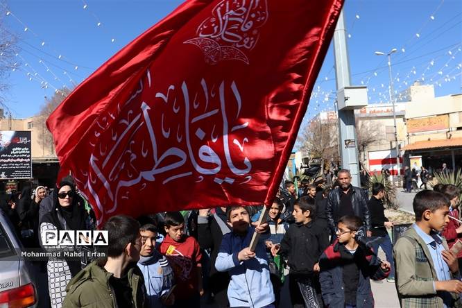 پویش دانش آموزی نوگلان فاطمی در آباده