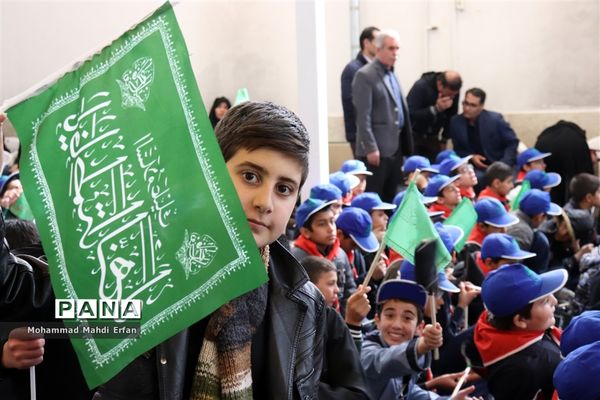 پویش دانش آموزی نوگلان فاطمی در آباده