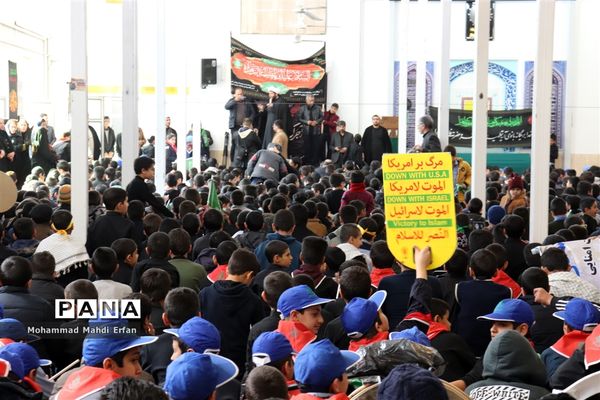 پویش دانش آموزی نوگلان فاطمی در آباده