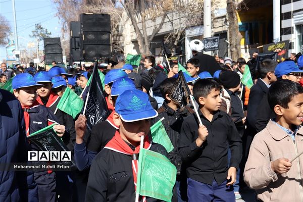 پویش دانش آموزی نوگلان فاطمی در آباده