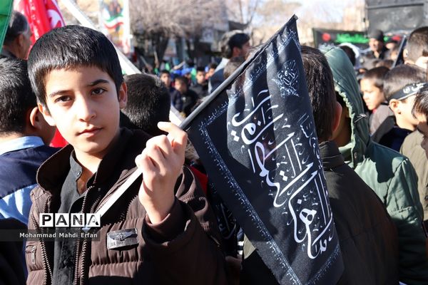 پویش دانش آموزی نوگلان فاطمی در آباده