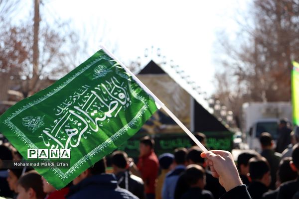 پویش دانش آموزی نوگلان فاطمی در آباده
