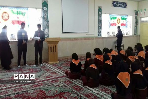 بازدید مربیان پیشتازان سازمان دانش آموزی استان ازمدارس  اشکذر