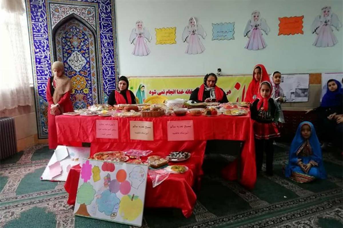 اجرای جشنواره غذای سالم در آموزش و پرورش  چهاردانگه