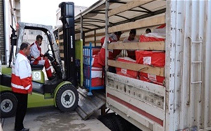 ارسال سومین کاروان کمک های هلال احمر اردبیل به مناطق سیل‌زده جنوب و جنوب شرقی کشور