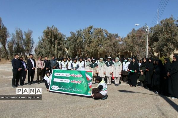 اردوی 250 نفری مهارتی، تشکیلاتی پیشتازان شهرستان زهک در شمال استان سیستان و بلوچستان