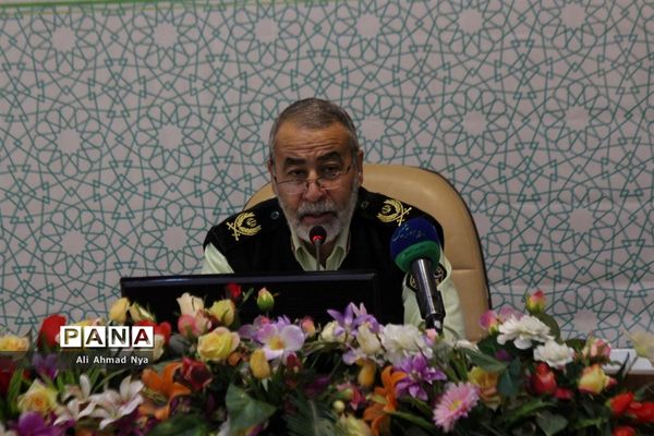نشست خبری فرمانده انتظامی استان قم
