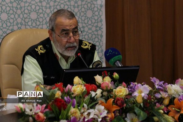 نشست خبری فرمانده انتظامی استان قم