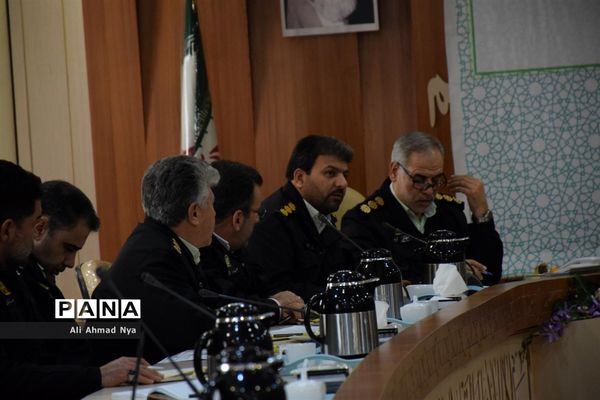 نشست خبری فرمانده انتظامی استان قم